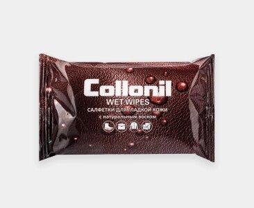 Салфетки Collonil №15 влажные для ухода за гладкой кожей с натуральным воском ASKENT - отзывы