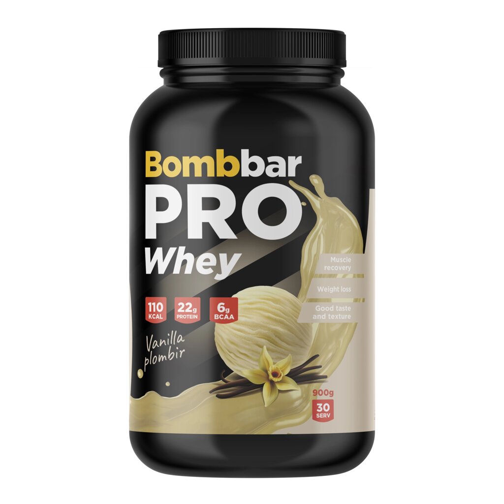 Whey Protein Pro - Ванильно-сливочный пломбир (900 г) - акции
