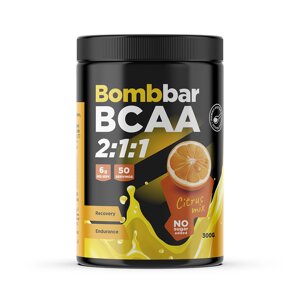 BCAA 2:1:1 в порошке Bombbar Pro - Цитрус (300г)