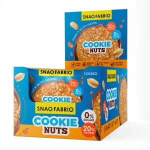 Cookie Nuts Snaq Fabriq - Десерт с солёной карамелью (12 шт.)