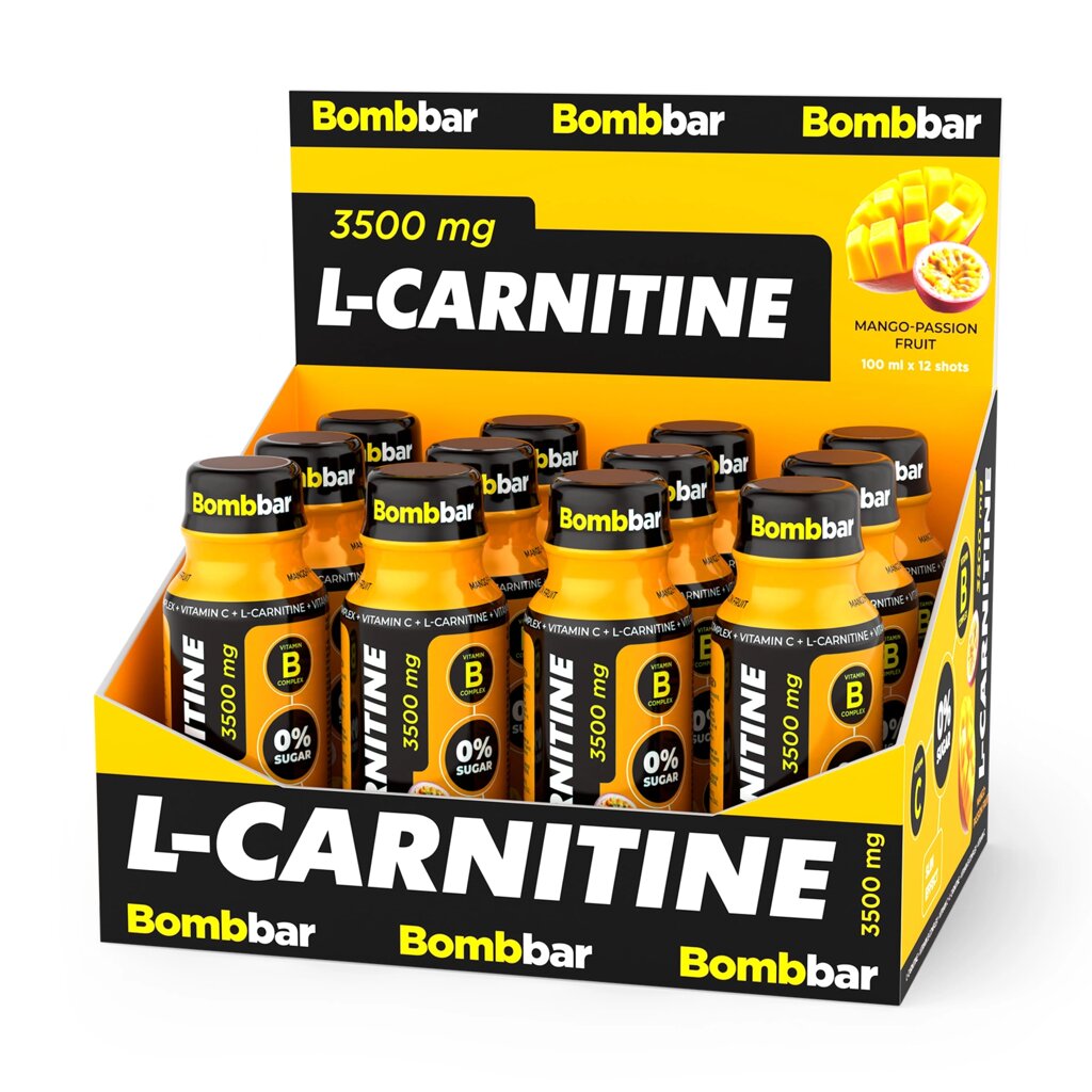 L-carnitine 3500 - Манго-маракуйя - Backpack shop