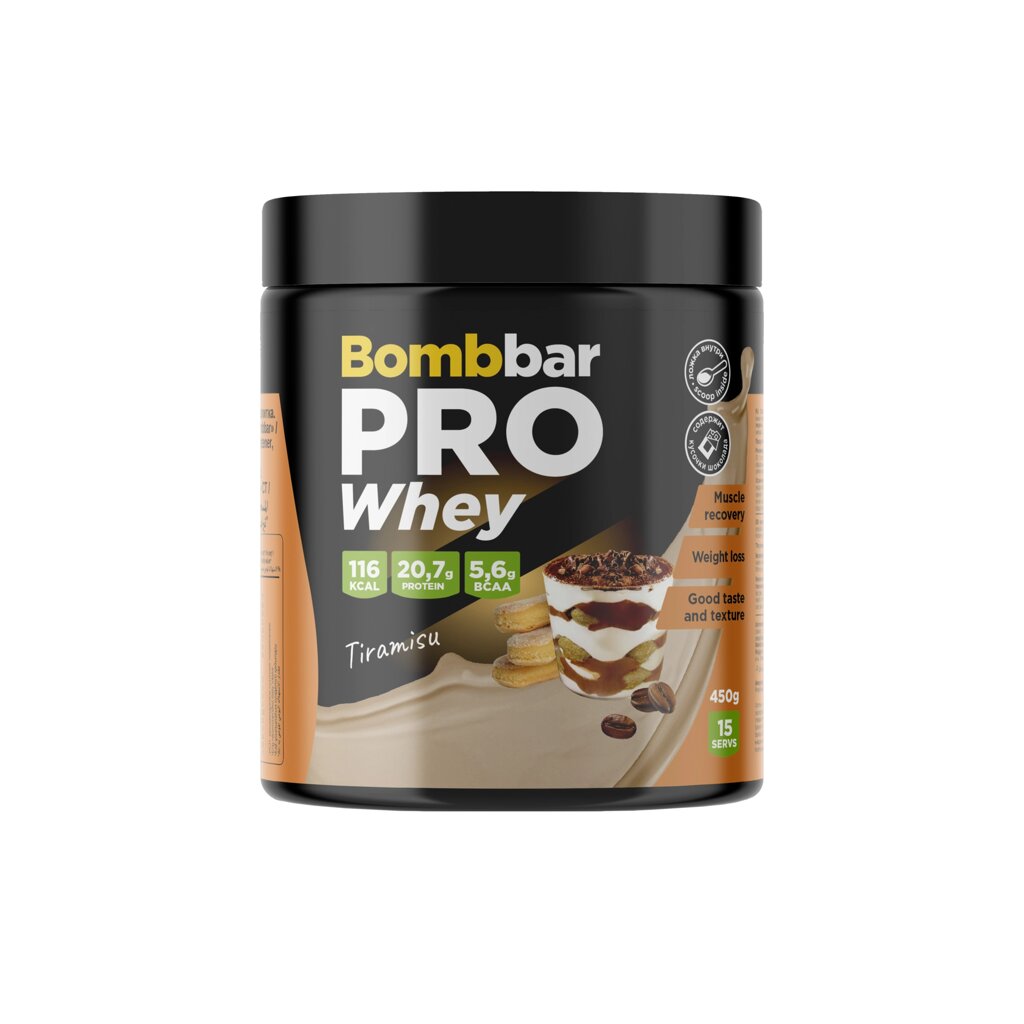 Whey Protein Pro - Тирамису (450г) - характеристики