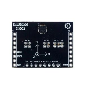 01Studio MPU6050 Senor Modul 6DOF 3-осевой гироскоп и 3-осевой акселерометр Micropython Development Doard Pyboard