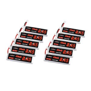 10Pcs URUAV 3.8V 450mAh 80C / 160C 1S Lipo Батарея PH2.0 Штекер для EMAX Tinyhawk II 75 мм Tiny7 Happymodel Snapper7