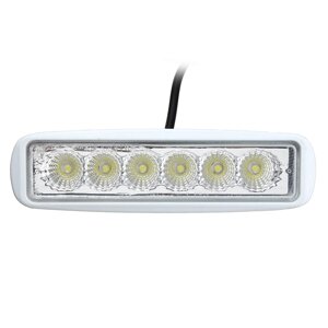 12V 6 LED Разбрасыватель морской наводнения Белый свет для Лодка Яхта мотоцикл Грузовик Авто