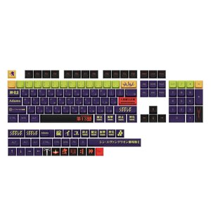 135 ключей EVA13 № 13 PBT Keycap Set XDA Profile Sublimation Японские пользовательские колпачки для клавиатур Механическ