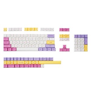 136 Keys Ice Cream Набор ключей PBT Sublimation XDA Profile English/Japanese Custom Keycaps for Механический Клавиатура