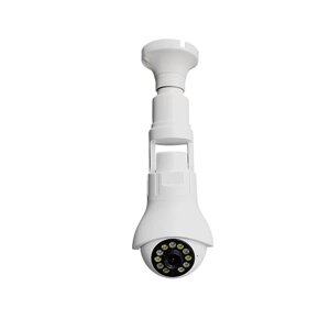 200-мегапиксельная лампа безопасности камера Интеллектуальное ночное видение 360° Отслеживание движения Двусторонняя бес