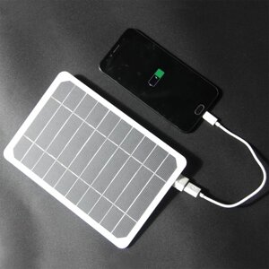 205*140 мм 5V 5 Вт Солнечная Панель высокой мощности для мобильного телефона USB Солнечная Power Bank Батарея Солнечная