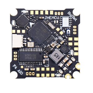 25,5x25,5 мм JHEMCU RuiBet F4 Контроллер полета AIO 1-2S C 5V Выход BEC Встроенный 12A BLheli_S 4in1 Бесколлекторный Рег