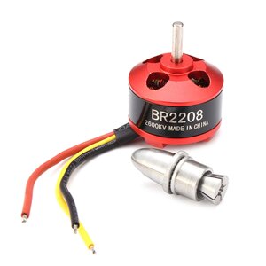 2Pcs Racerstar BR2208 2600KV 2-3S Бесколлекторный мотор Для моделей RC