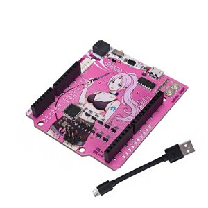 3 шт. RGBDuino UN0 V1.2 Jenny Development Board ATmega328P Чип CH340C VS UN0 R3 Обновление для Raspberry Pi 4 Raspberry P