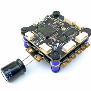 30,5x30,5 мм DarwinFPV Betaflight F4 OSD Flight Controller с 10V 4,5V 3,3V BEC и 50A BL_S 2-6S 4IN1 ESC Stack для Darwin