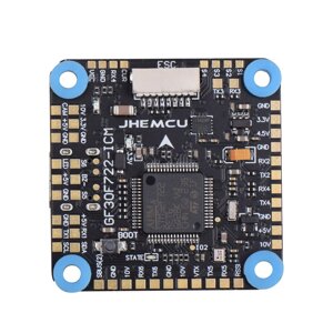 30X30 мм jhemcu GF30F722-ICM F722 baro OSD 5V 10V dual BEC flight controller 3-8S для FPV freestyle HD RC дрон