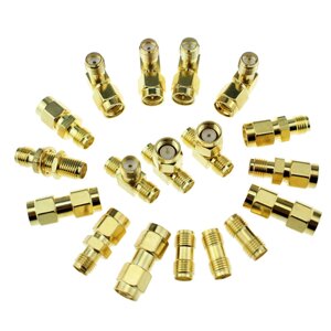 36pcs 1.2G 5.8G FPV Телеметрия Антенна Головка адаптера SMA Gain Антенна Head