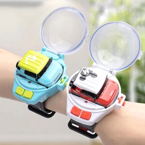 4DRC NEW C17 Mini Watch RC Control Авто Hot Sales Childrens Cute Автоtoon Electric Авто Small Cool Colorful Lights