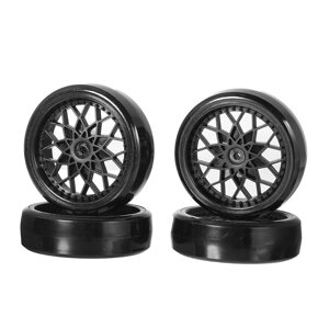 4PCS WPL D12 Micro Card Simulation Drift Tire Racing Vehicle Модели RC Автозапчасти R505