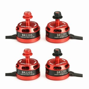 4X Racerstar Racing Edition 2205 BR2205 2300KV 2-4S безщеточный мотор 2 CW & 2 CCW для QAV250 ZMR250 260 280 РУ Мульти