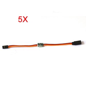 5PCS 3.6V-24V Servo Сигнал обратной поддержки высокого напряжения Совместимо для всех сервоприводов