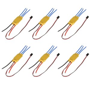 6PCS XXD HW30A 30A Бесколлекторный ESC для самолета RC Квадрокоптер