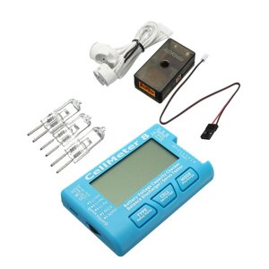 AOKoda CellMeter 8 Battery Checker с Батарея Баланс напряжения Сервопривод Тестер-тестер