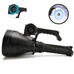 Astrolux MF05 SBT90.2 7500LM 2,500,000CD Powerful 18650 Flashlight with Cooling Fan 3162m Long Range Super Bright ВЕЛ S