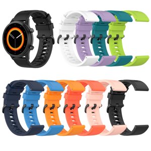 Bakeey 20/22 мм Pure Color Sweatproof Soft Силиконовый Часы Стандарты Замена ремешка для Garmin Vivowatch