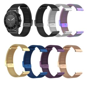 Bakeey Universal 22mm Mesh Steel Watch Стандарты for Amazfit Huawei Fossil Garmin Ticwatch Xiaomi Color Smart Watch Неор