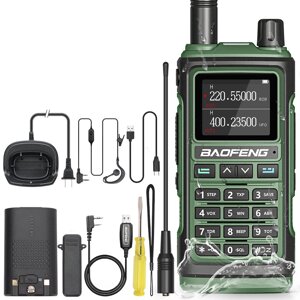 Baofeng UV-17pro L высокой мощности Walkie Talkie 136–520 МГц Три Стандарты Портативный ручной двухсторонний Радио Домоф