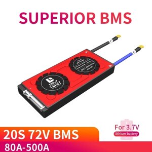 DALY BMS 20S 72V 80A 100A 120A 150A 500A Литий-железо Батарея BMS для электромобиля Батарея 88,2V со сбалансированным