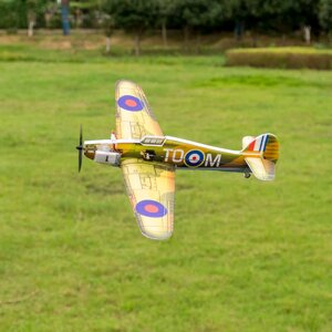 Dancing Wings Hobby E28 Hurricane MK. 1 420 мм Размах крыльев PP Волшебный Плата Micro Warbird RC Airplane KIT/PNP с FrSk