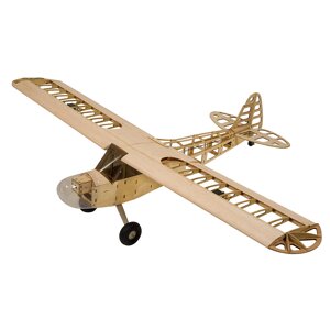 Dancing Wings Hobby S08 Piper J3 Cub 1180 мм Размах крыльев из пробкового дерева RC Самолет KIT / KIT + Power Combo