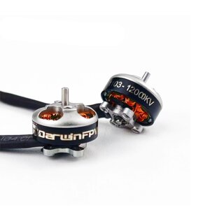 Darwinfpv 1103 8000KV 12000KV 1-2S Бесколлекторный мотор Вал 1,5 мм для TinyApe / Whoop75 и 18650 FPV Дрон RC Racing