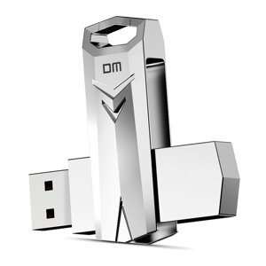 DM Alloy Warrior Вращение на 360 ° USB 3.0 Flash Диск 64G 128G 256G 512G USB-диск из цинкового сплава Портативный флэш-н