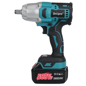 Drillpro 588VF High Torque Brushless Воздействие Гаечный ключ Cordless For Makit 18V Battery