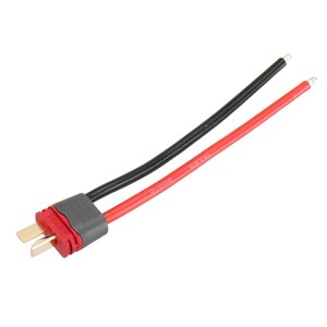 EUHOBBY 10 см 14AWG T Deans Мужской Женский штекер Силиконовый зарядный кабель для зарядного устройства Батарея