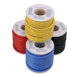 EUHOBBY 9 м 12AWG Soft Силиконовый линия высокотемпературный луженый Медь Провод Кабель для RC Батарея