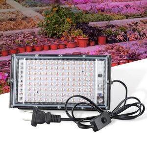 Фитолампа для растений, свет 50 Вт, 100 Вт, светодиодная лампа для выращивания, фито Лампа, лампа полного спектра, гидро