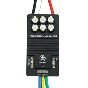 Flipsky 75200 Pro 84V ESC High Current с алюминиевой печатной платой для боевого робота, доски для серфинга AGV Robot RC