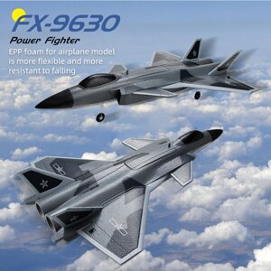 Flybear FX9630 J-20 Fighter 315 мм Размах крыла 2,4 ГГц 4CH Встроенный 6-осевой гироскоп EPP RC Самолет Warbird Glider R