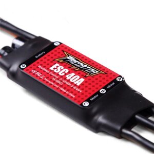 FMS Predator 40A Бесколлекторный ESC с 3A выключателем BEC T XT60 Разъем для ZOHD Volantex Самолет