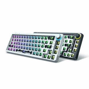 GAMAKAY LK67 клавиатурный комплект с индивидуальными параметрами 67 клавиш RGB Hot Swappable 3pin/5pin Switch 65% Програ