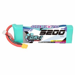 Gaoneng 11.1V 5200mAh 150C 3S LiPo Батарея XT60 Штекер для 1/10 1/8 1/7 Шкала RC Cars