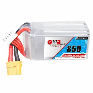 Gaoneng 14,8 В 850 мАч 80C 4S LiPo Батарея Разъем XT60 для RC Дрон