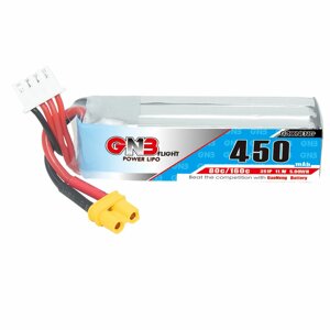 Gaoneng GNB 11,1 В 450 мАч 80C 3S LiPo Батарея XT30 Штекер для RC Дрон