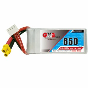 Gaoneng GNB 11,1 В 650 мАч 80C 3S LiPo Батарея XT30 Штекер для RC Дрон