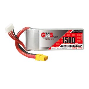 Gaoneng GNB 14,8 В 1500 мАч 110/220C 4S LiPo Батарея XT60 Штекер для RC Дрон