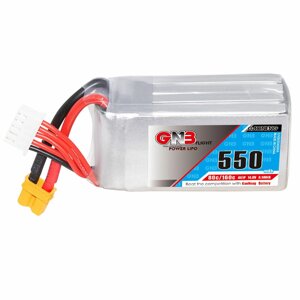 Gaoneng GNB 14,8 в 550 мач 80C/160C 4S lipo батарея XT30 штекер для RC FPV racing дрон