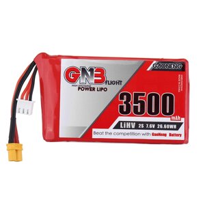 Gaoneng GNB 7.6V 3500mAh 2S HV LiPo Батарея XT30 Разъем для передатчика QX7