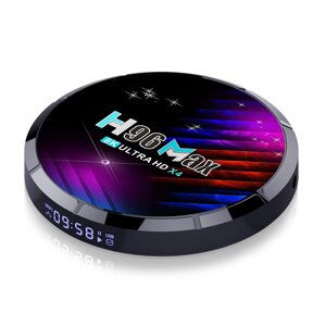 H96 Макс. X4 S905X4 Android 11,0 ТВ 4 + 64G TV Коробка 5G WIFI Bluetooth 4K Media Player Set Top Коробка Google Player Y